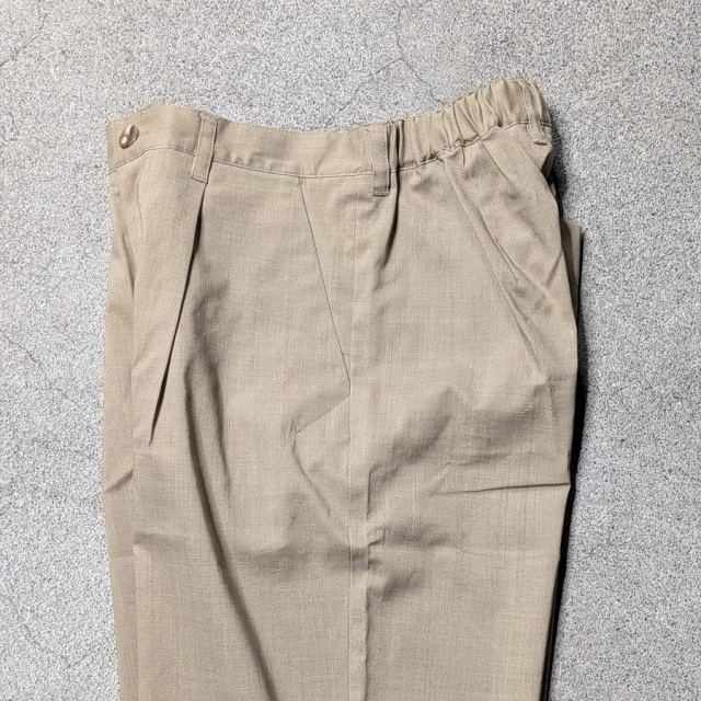 Re 東京取り扱い店舗,Re 通販,Re made in tokyo japan,アールイーメイドイントウキョウジャパン, ramie solotex twill tuck wide pts