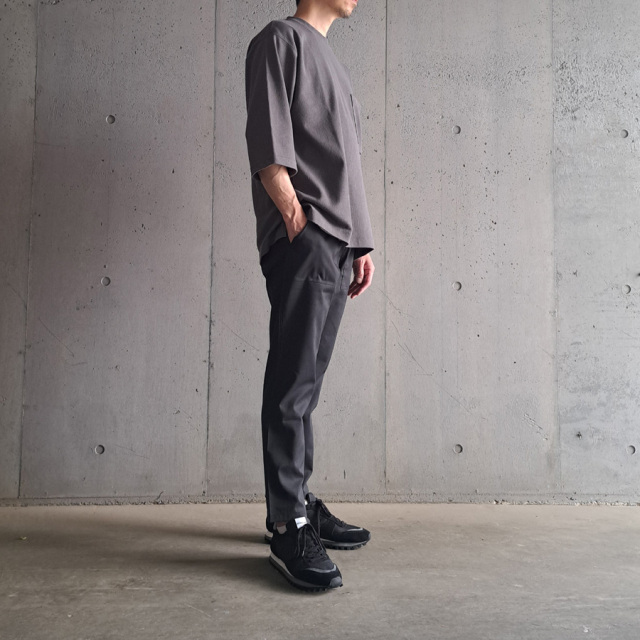 Re made in tokyo japan,アールイーメイドイントウキョウジャパン,1124s-bt,ramie solotex twill slacks