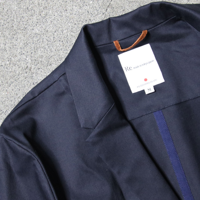 Re made in tokyo japan,アールイーメイドイントウキョウジャパン,9822s-jk,ventile chino cloth cover all jacket
