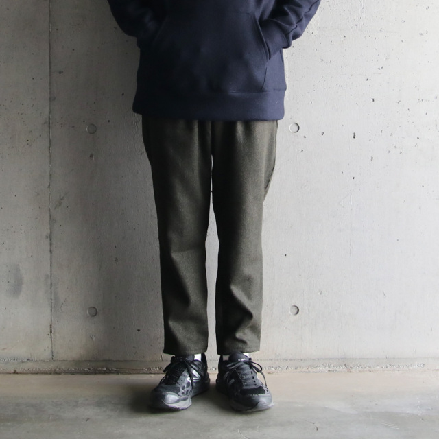 Re made in tokyo japan,アールイーメイドイントウキョウジャパン,7822a-bt,wool cashmere kersey tuck pts,re made in tokyo japan 通販