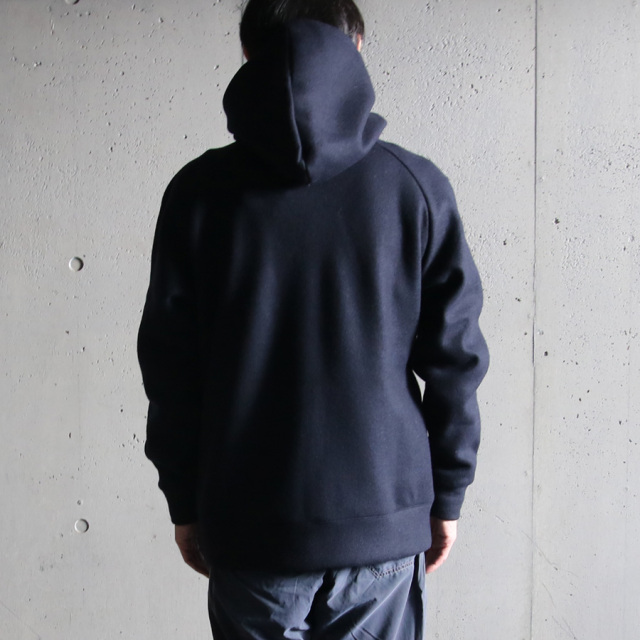 Re made in tokyo japan,アールイー,7022a-ct,wool melton pull over parka