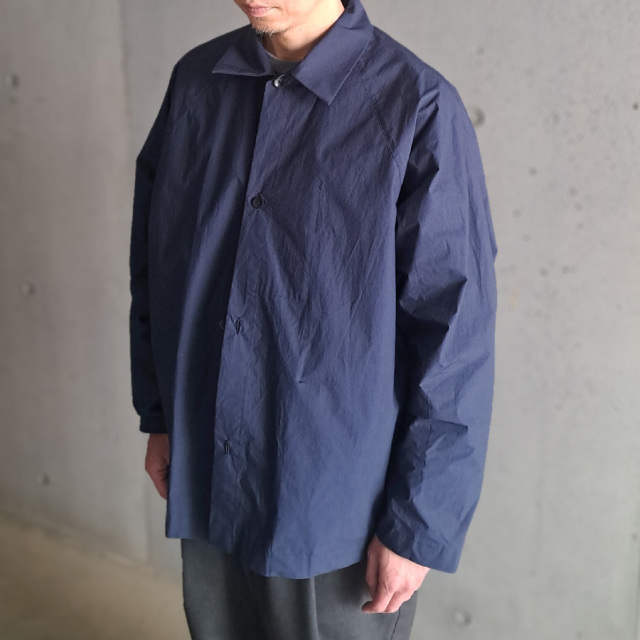 still by hand 通販,still by hand 東京取り扱い店舗,スティルバイハンド 東京,BL01251,SILICONE COATED SHIRTS JACKET