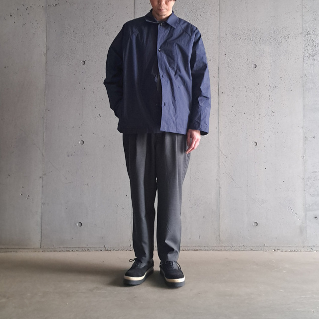 still by hand 通販,still by hand 東京取り扱い店舗,スティルバイハンド 東京,BL01251,SILICONE COATED SHIRTS JACKET
