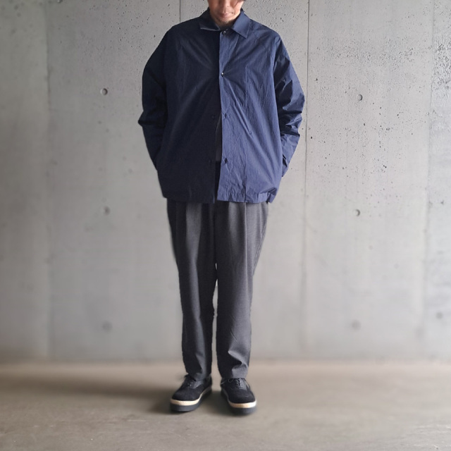 still by hand 通販,still by hand 東京取り扱い店舗,スティルバイハンド 東京,BL01251,SILICONE COATED SHIRTS JACKET