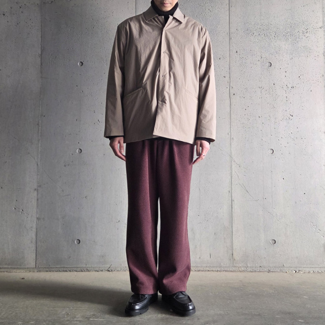 still by hand 通販,still by hand 東京取り扱い店舗,スティルバイハンド,Thinsulate Shirts Blouson, BL01254