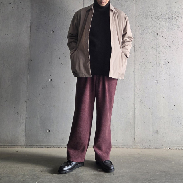 still by hand 通販,still by hand 東京取り扱い店舗,スティルバイハンド,Thinsulate Shirts Blouson, BL01254