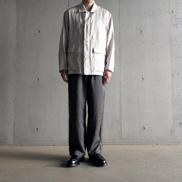 still by hand 通販,still by hand 東京取り扱い店舗,スティルバイハンド,BL01262,linen coverall