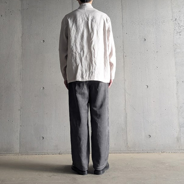 still by hand 通販,still by hand 東京取り扱い店舗,スティルバイハンド,BL01262,linen coverall