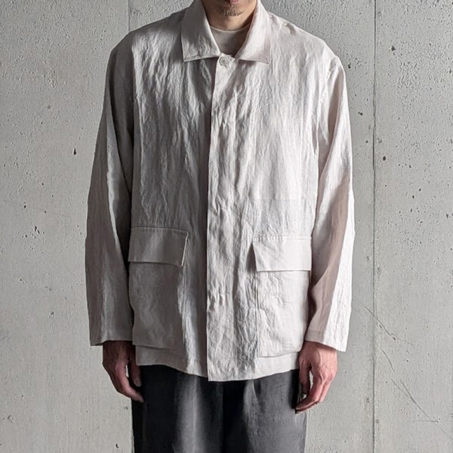 still by hand 通販,still by hand 東京取り扱い店舗,スティルバイハンド,BL01262,linen coverall