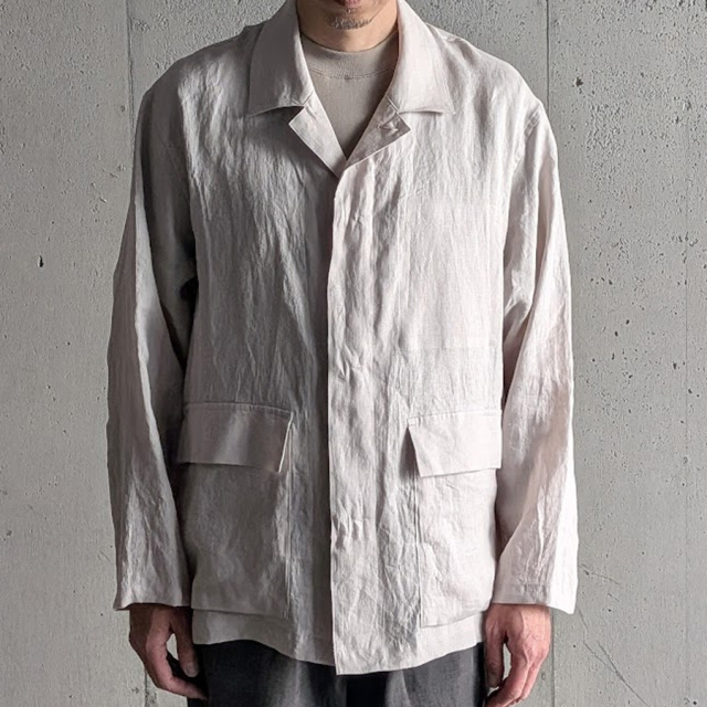 STILL BY HAND (スティルバイハンド) [ BL01262 ] LINEN WORK JACKET