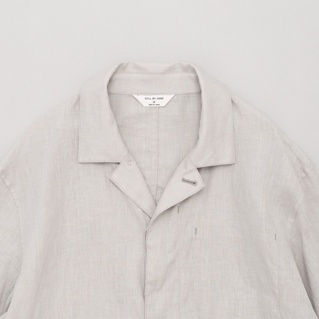 still by hand 通販,still by hand 東京取り扱い店舗,スティルバイハンド,BL01262,linen coverall