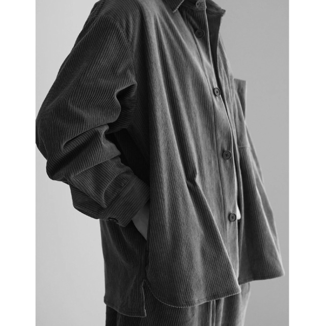 still by hand 通販,still by hand 東京取り扱い店舗,スティルバイハンド,Corduroy shirt jacket, BL02253