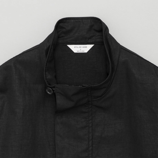 still by hand 通販,still by hand 東京取り扱い店舗,スティルバイハンド,BL02261,Stand collar blouson