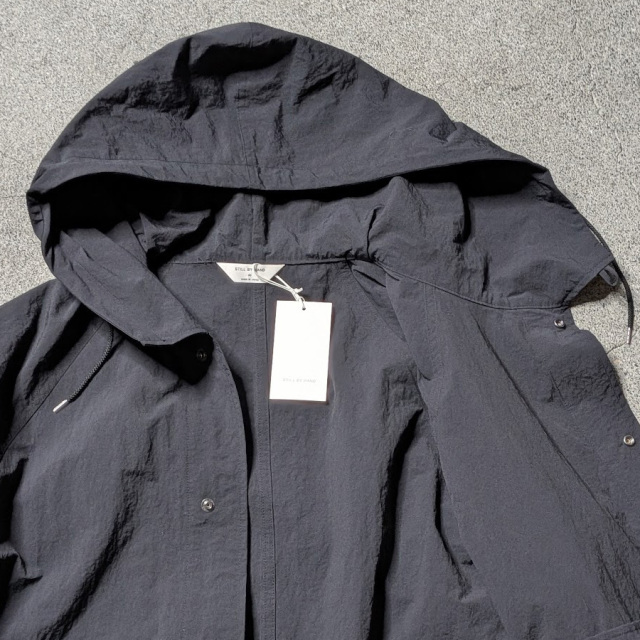 still by hand 通販,still by hand 東京取り扱い店舗,スティルバイハンド,crispy hooded blouson,bl03263
