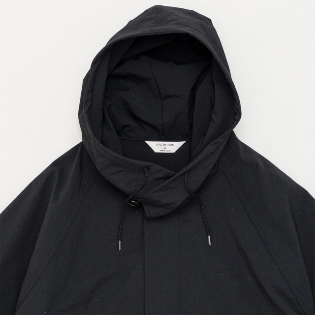 still by hand 通販,still by hand 東京取り扱い店舗,スティルバイハンド,crispy hooded blouson,bl03263