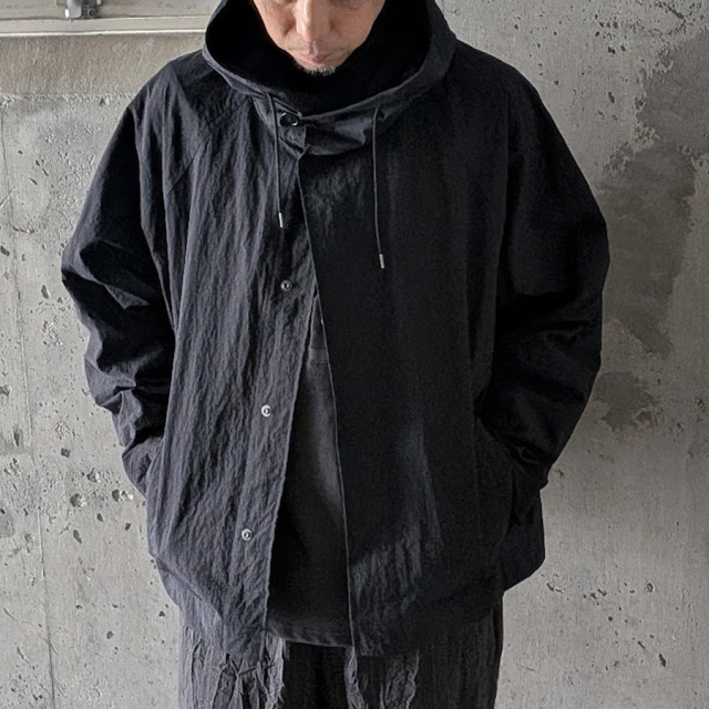 still by hand 通販,still by hand 東京取り扱い店舗,スティルバイハンド,crispy hooded blouson,bl03263