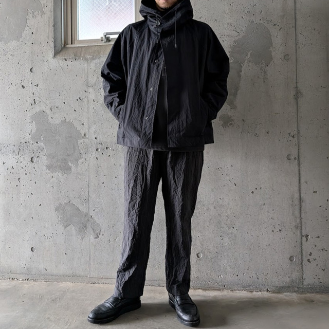 still by hand 通販,still by hand 東京取り扱い店舗,スティルバイハンド,crispy hooded blouson,bl03263