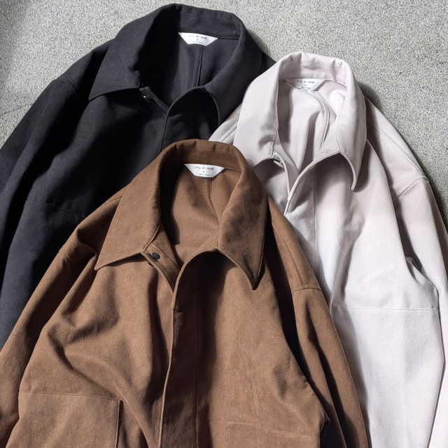 still by hand 通販,still by hand 東京取り扱い店舗,スティルバイハンド,Synthetic leather short blouson, BL07263