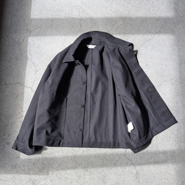 still by hand 通販,still by hand 東京取り扱い店舗,スティルバイハンド,Synthetic leather short blouson, BL07263