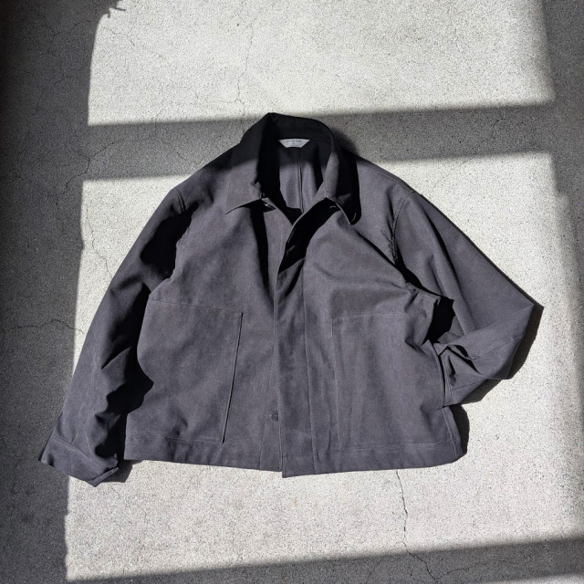 still by hand 通販,still by hand 東京取り扱い店舗,スティルバイハンド,Synthetic leather short blouson, BL07263