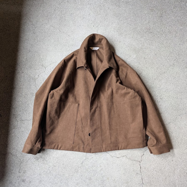 still by hand 通販,still by hand 東京取り扱い店舗,スティルバイハンド,Synthetic leather short blouson, BL07263