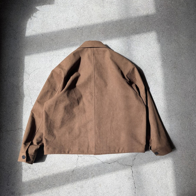 still by hand 通販,still by hand 東京取り扱い店舗,スティルバイハンド,Synthetic leather short blouson, BL07263