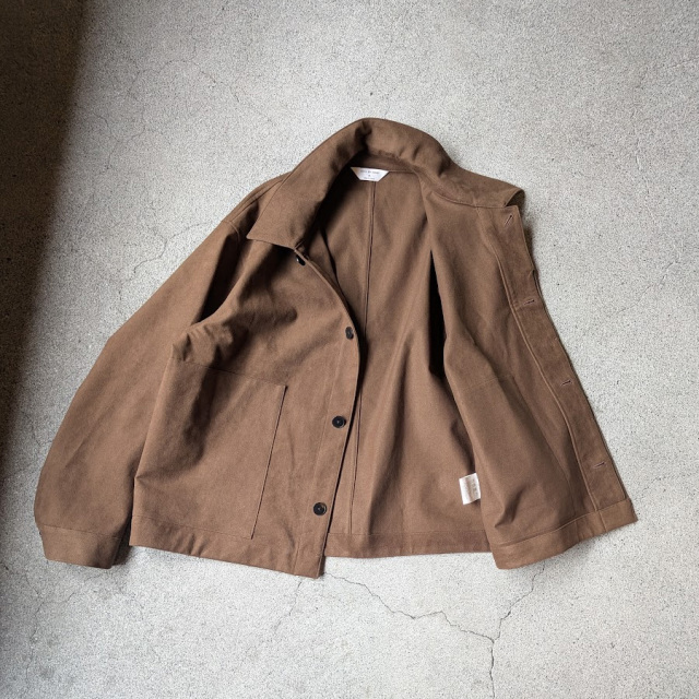 still by hand 通販,still by hand 東京取り扱い店舗,スティルバイハンド,Synthetic leather short blouson, BL07263