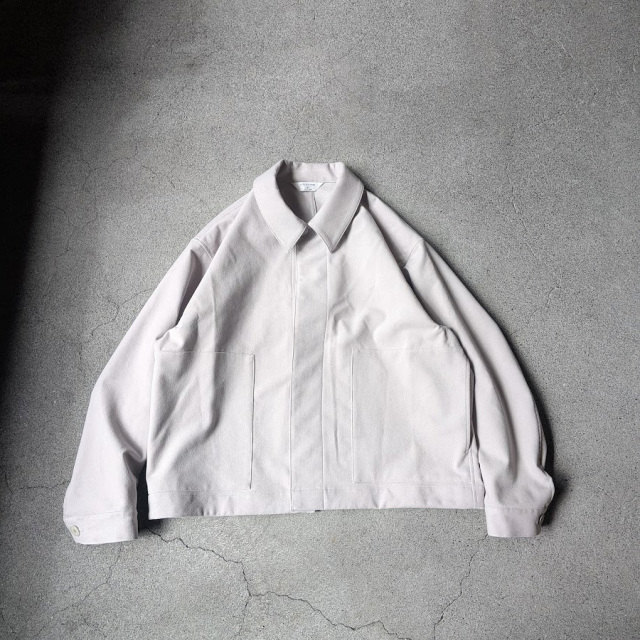 still by hand 通販,still by hand 東京取り扱い店舗,スティルバイハンド,Synthetic leather short blouson, BL07263