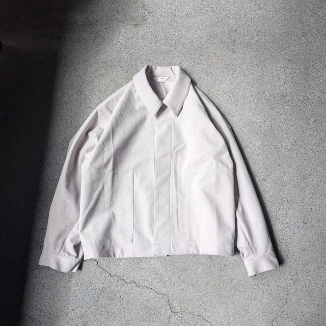 still by hand 通販,still by hand 東京取り扱い店舗,スティルバイハンド,Synthetic leather short blouson, BL07263