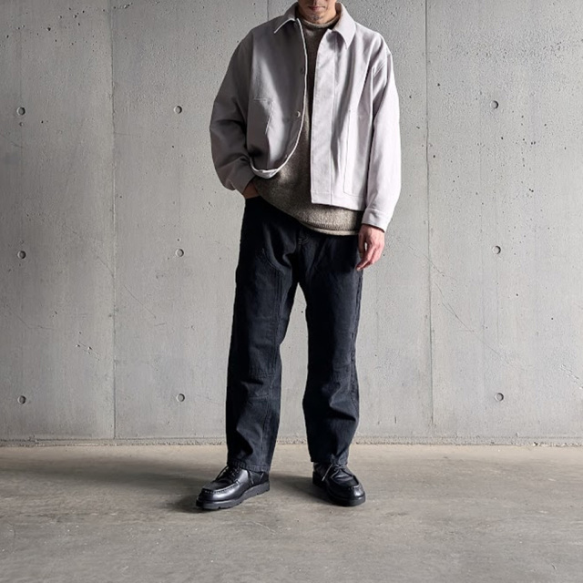 still by hand 通販,still by hand 東京取り扱い店舗,スティルバイハンド,Synthetic leather short blouson, BL07263