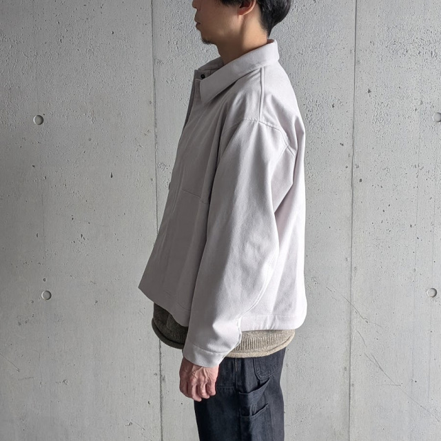 still by hand 通販,still by hand 東京取り扱い店舗,スティルバイハンド,Synthetic leather short blouson, BL07263