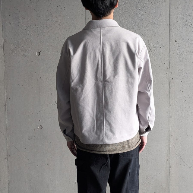 still by hand 通販,still by hand 東京取り扱い店舗,スティルバイハンド,Synthetic leather short blouson, BL07263