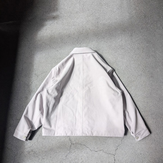 still by hand 通販,still by hand 東京取り扱い店舗,スティルバイハンド,Synthetic leather short blouson, BL07263