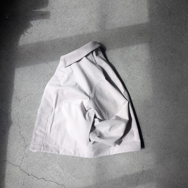 still by hand 通販,still by hand 東京取り扱い店舗,スティルバイハンド,Synthetic leather short blouson, BL07263
