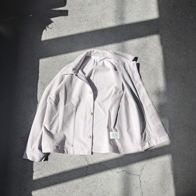 still by hand 通販,still by hand 東京取り扱い店舗,スティルバイハンド,Synthetic leather short blouson, BL07263