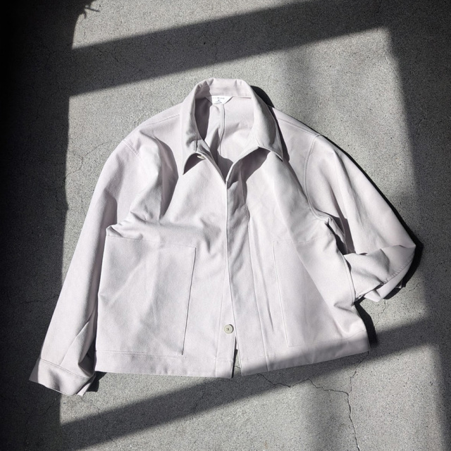 still by hand 通販,still by hand 東京取り扱い店舗,スティルバイハンド,Synthetic leather short blouson, BL07263
