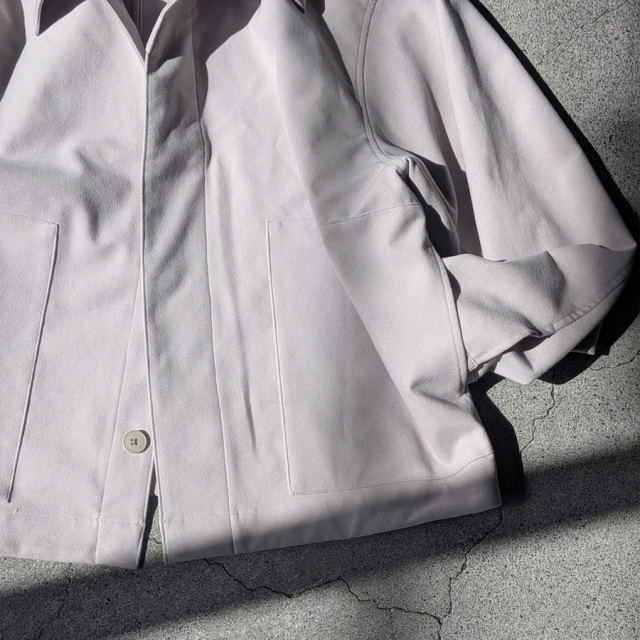 still by hand 通販,still by hand 東京取り扱い店舗,スティルバイハンド,Synthetic leather short blouson, BL07263