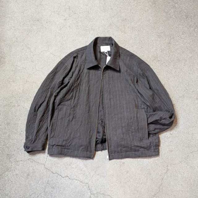 still by hand 通販,still by hand 東京取り扱い店舗,スティルバイハンド,creasy zip up blouson,bl08263