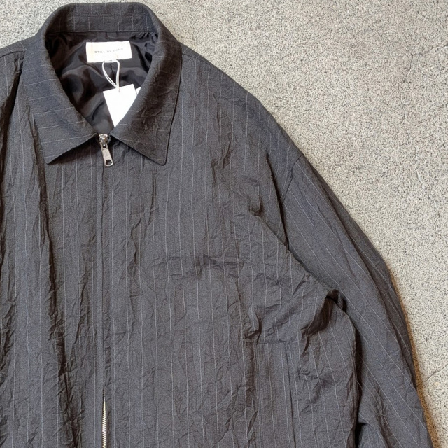 still by hand 通販,still by hand 東京取り扱い店舗,スティルバイハンド,creasy zip up blouson,bl08263