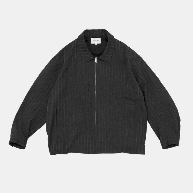 still by hand 通販,still by hand 東京取り扱い店舗,スティルバイハンド,creasy zip up blouson,bl08263