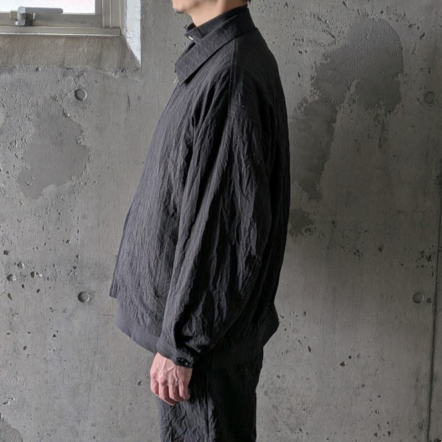still by hand 通販,still by hand 東京取り扱い店舗,スティルバイハンド,creasy zip up blouson,bl08263