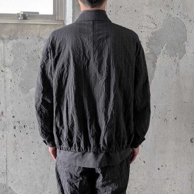 still by hand 通販,still by hand 東京取り扱い店舗,スティルバイハンド,creasy zip up blouson,bl08263