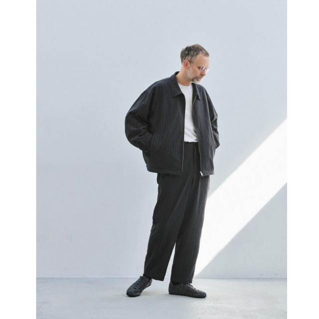still by hand 通販,still by hand 東京取り扱い店舗,スティルバイハンド,creasy zip up blouson,bl08263