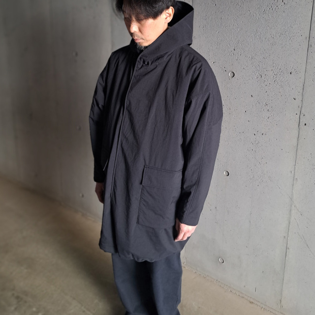 Nylon ox hooded coat,CO01243,still by hand 通販,still by hand 東京取り扱い店舗