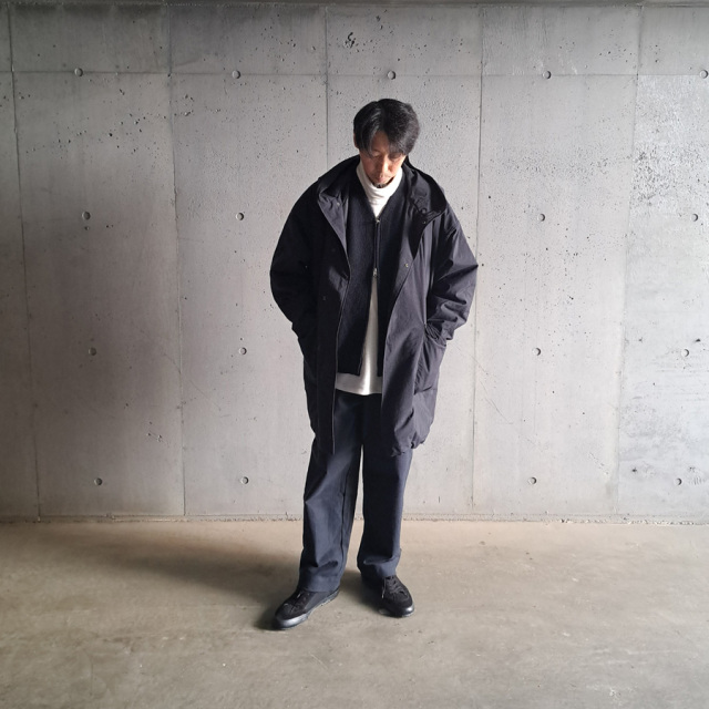 Nylon ox hooded coat,CO01243,still by hand 通販,still by hand 東京取り扱い店舗