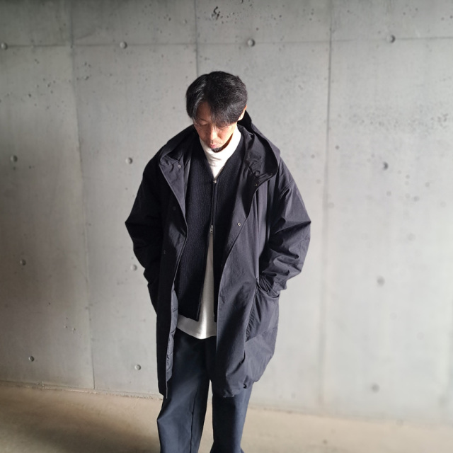 Nylon ox hooded coat,CO01243,still by hand 通販,still by hand 東京取り扱い店舗
