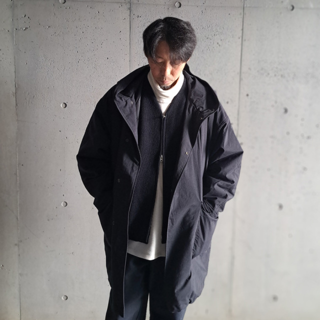 Nylon ox hooded coat,CO01243,still by hand 通販,still by hand 東京取り扱い店舗