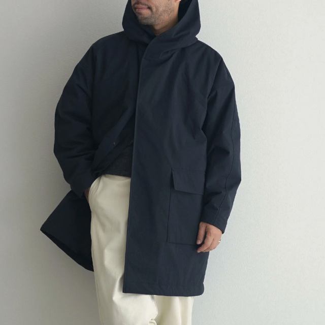 Nylon ox hooded coat,CO01243,still by hand 通販,still by hand 東京取り扱い店舗