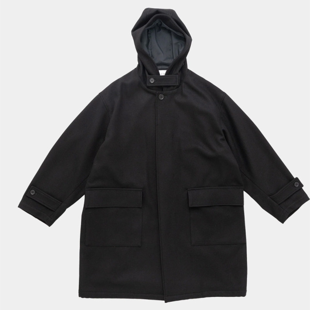 Wool Melton Hooded Coat,co03244,still by hand 通販,still by hand 東京取り扱い店舗