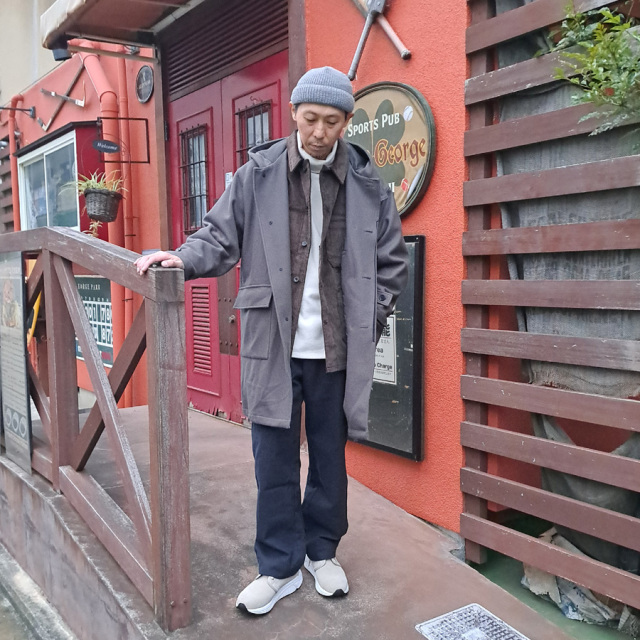 Wool Melton Hooded Coat,co03244,still by hand 通販,still by hand 東京取り扱い店舗